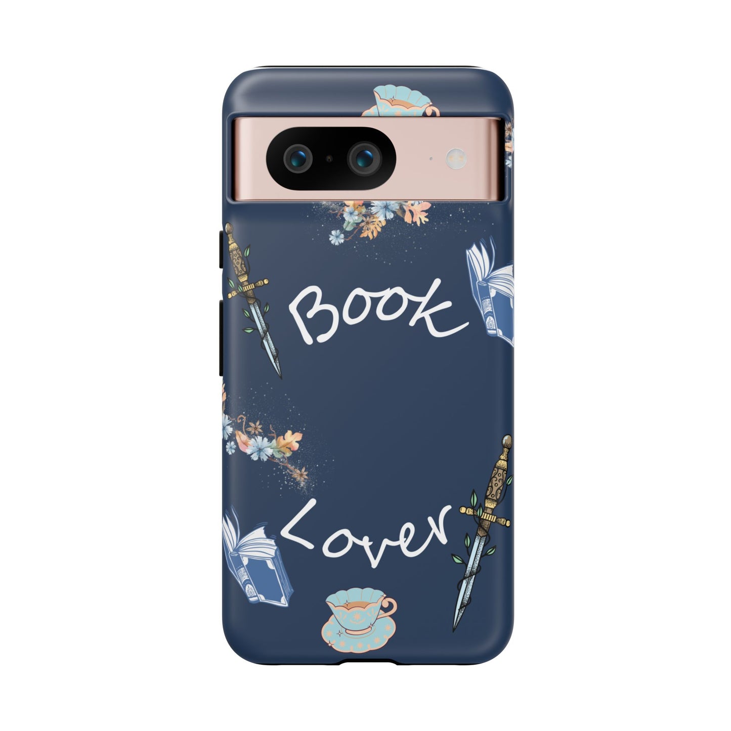 Book Lover Navy Phone Case