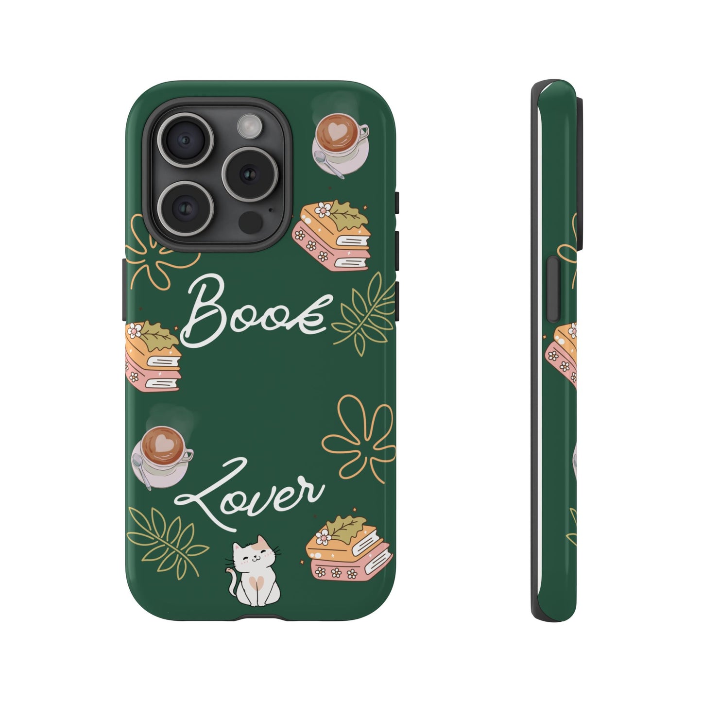 Book Lover Green Phone Case