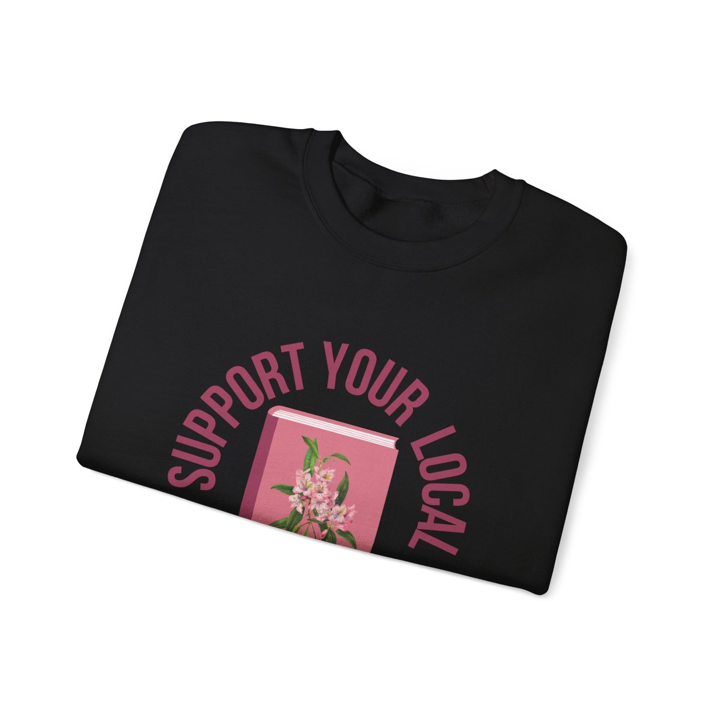 Support Your Local Reader WA Crewneck
