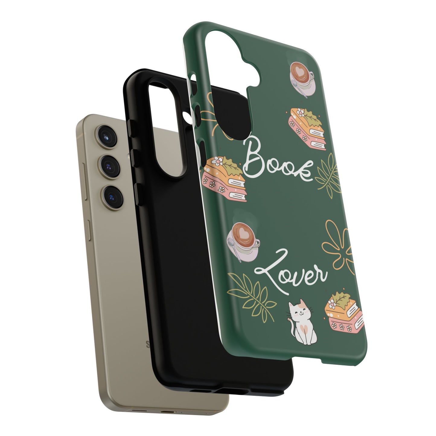 Book Lover Green Phone Case