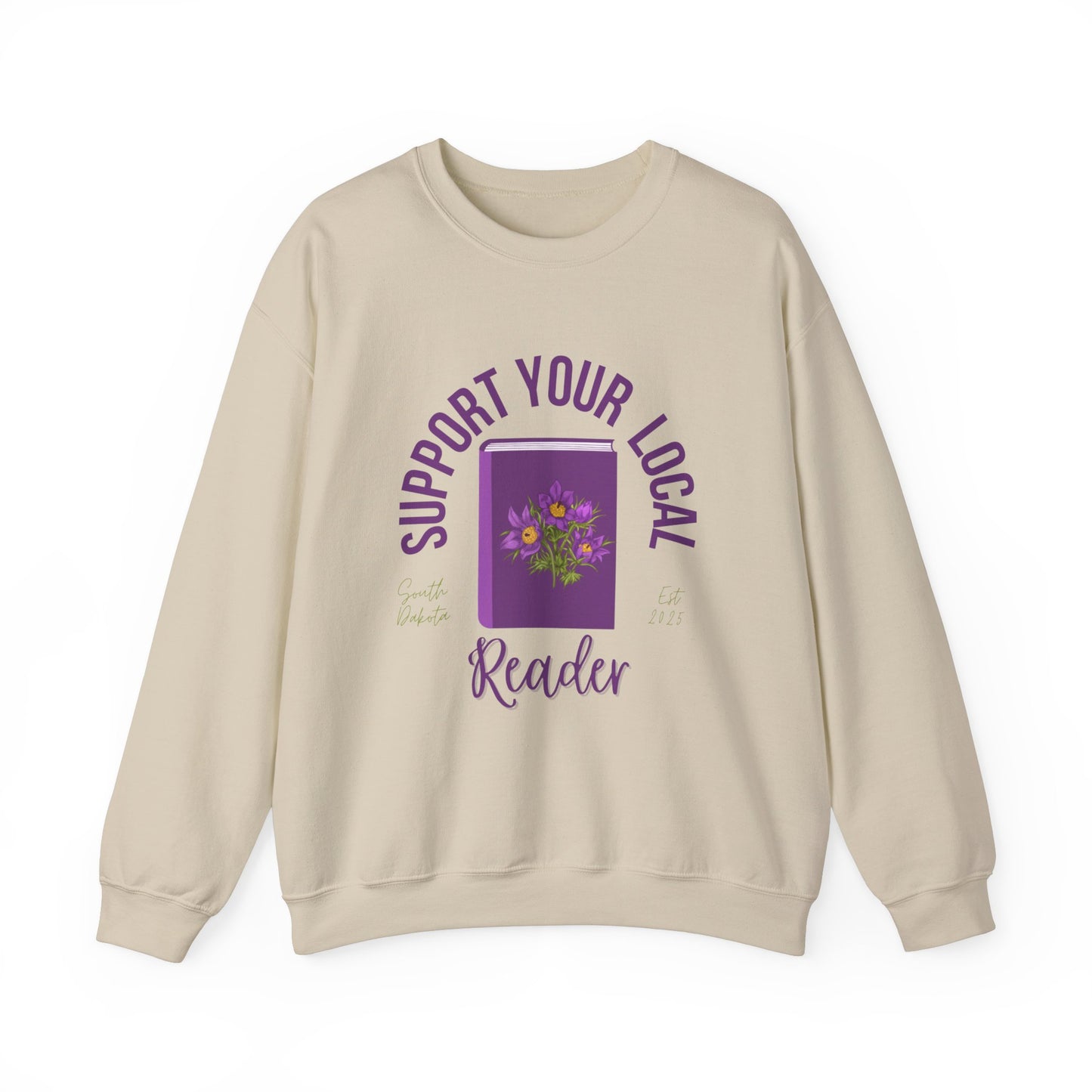 Support Your Local Reader SD Crewneck