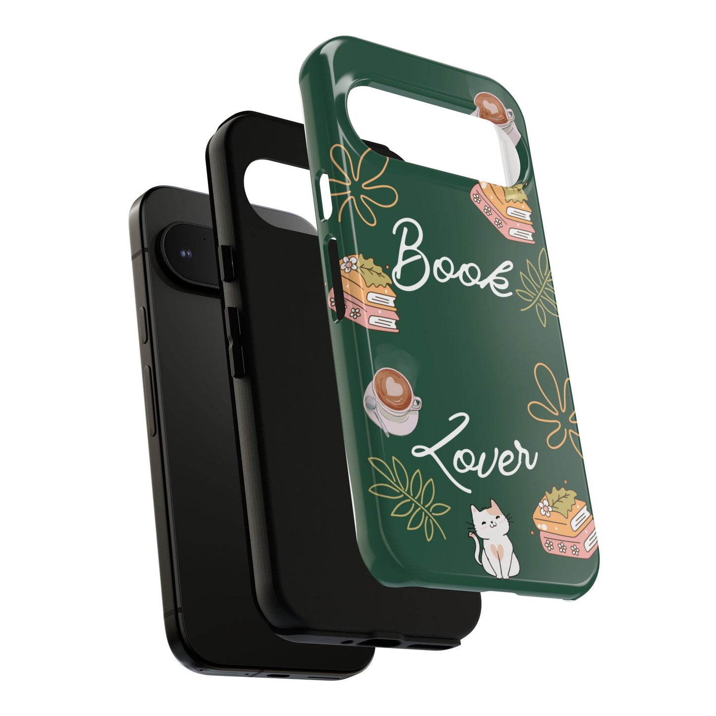Book Lover Green Phone Case