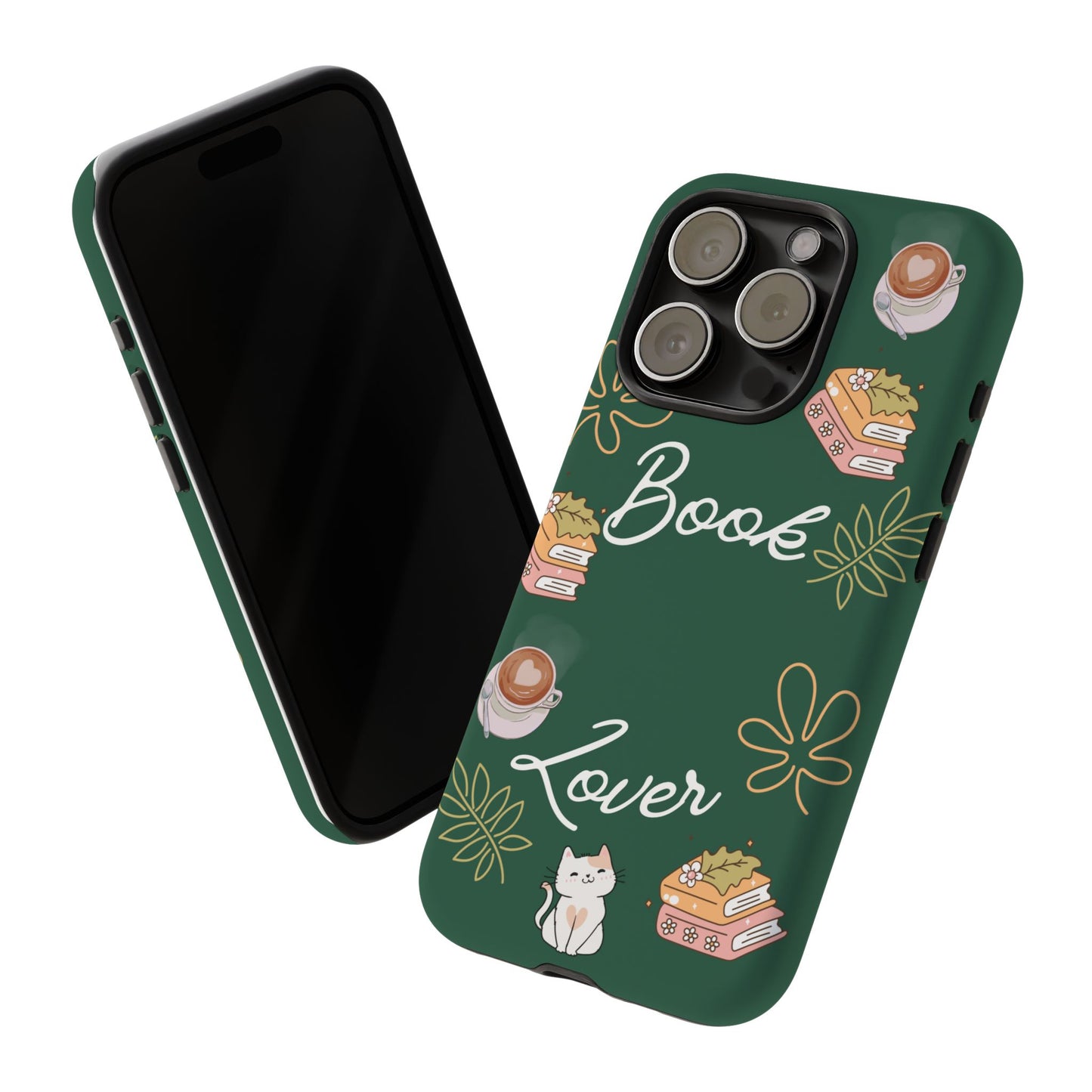 Book Lover Green Phone Case