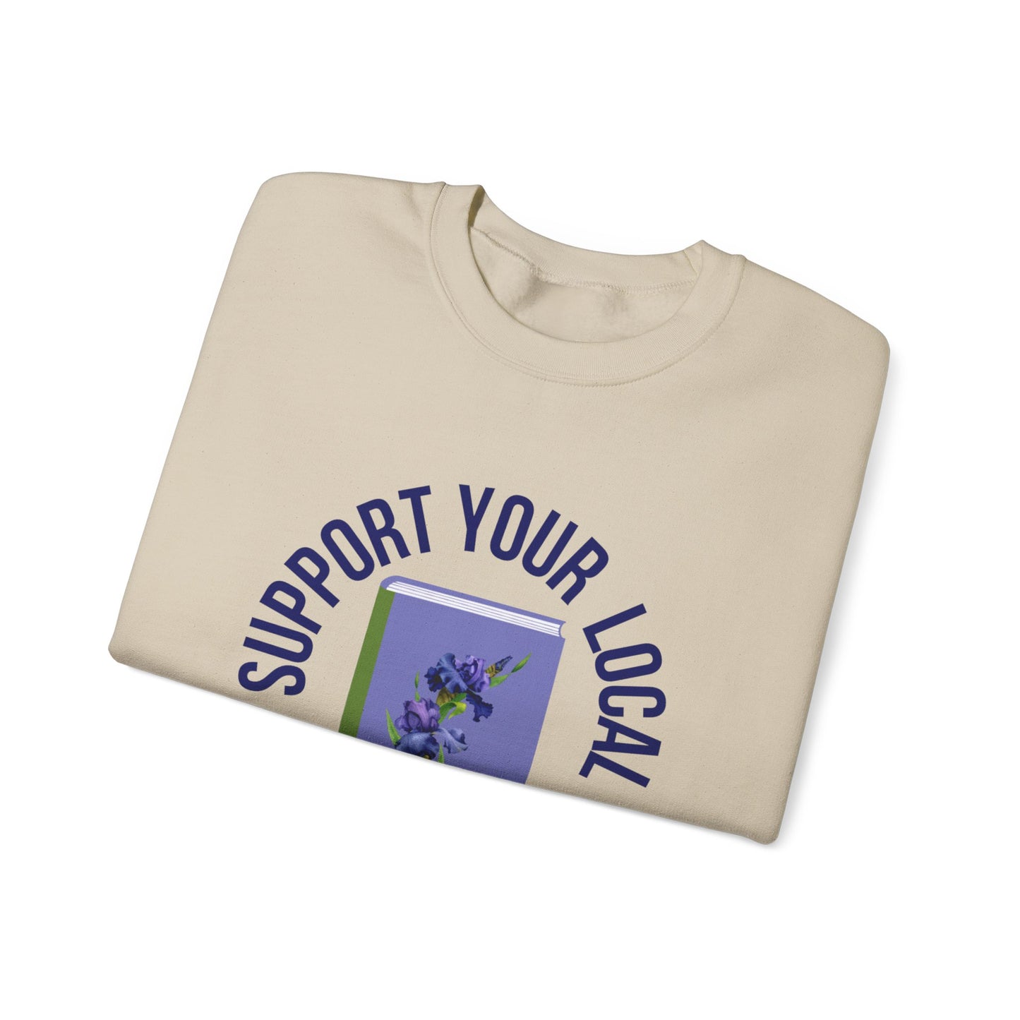 Support Your Local Reader TN Crewneck