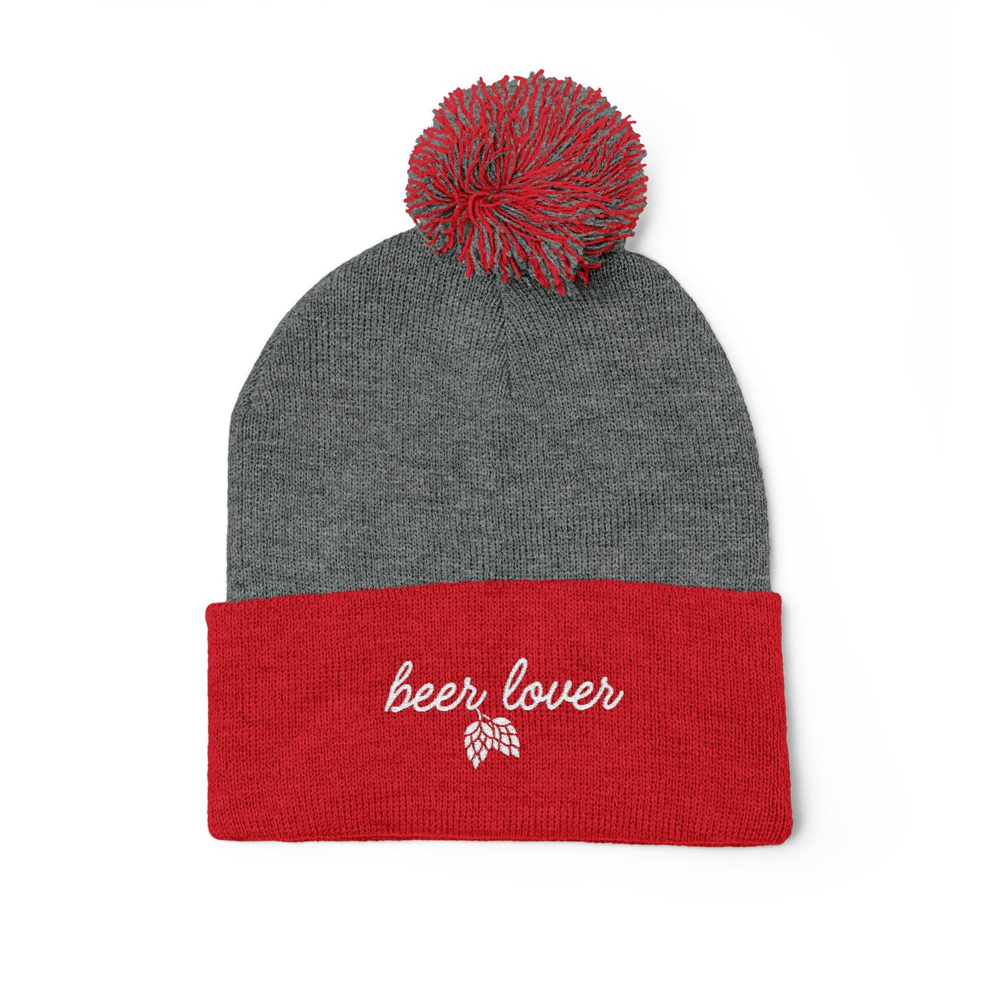 Beer Lover Pom Pom Beanie