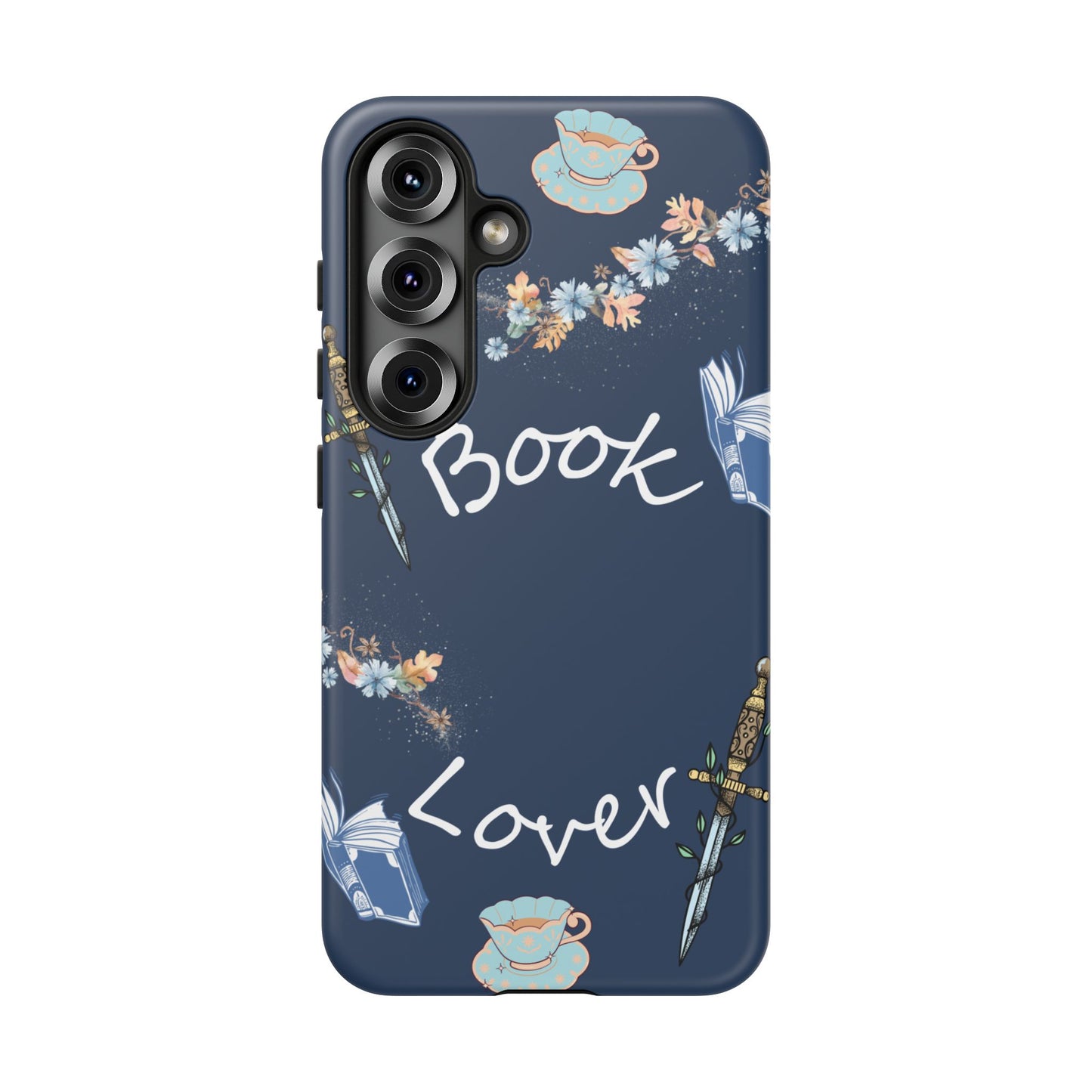 Book Lover Navy Phone Case