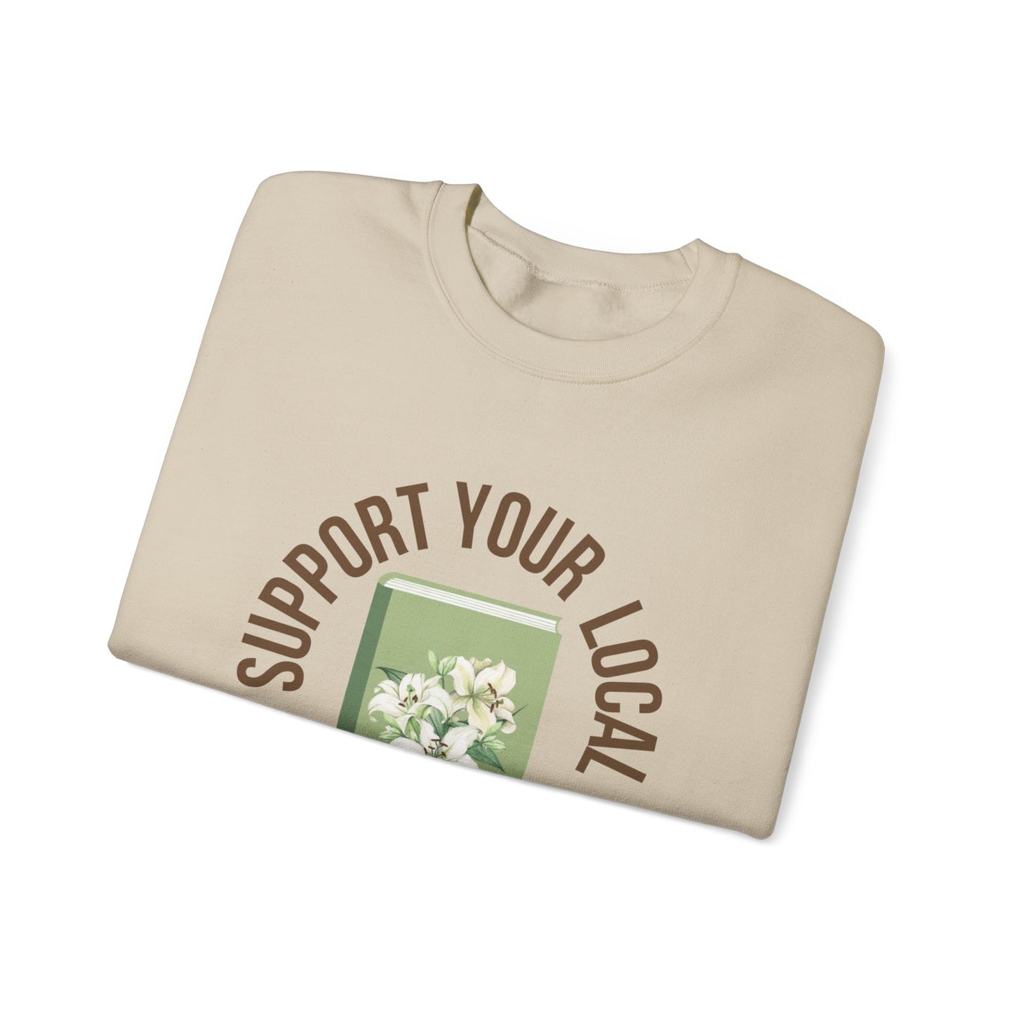 Support Your Local Readers UT Crewneck