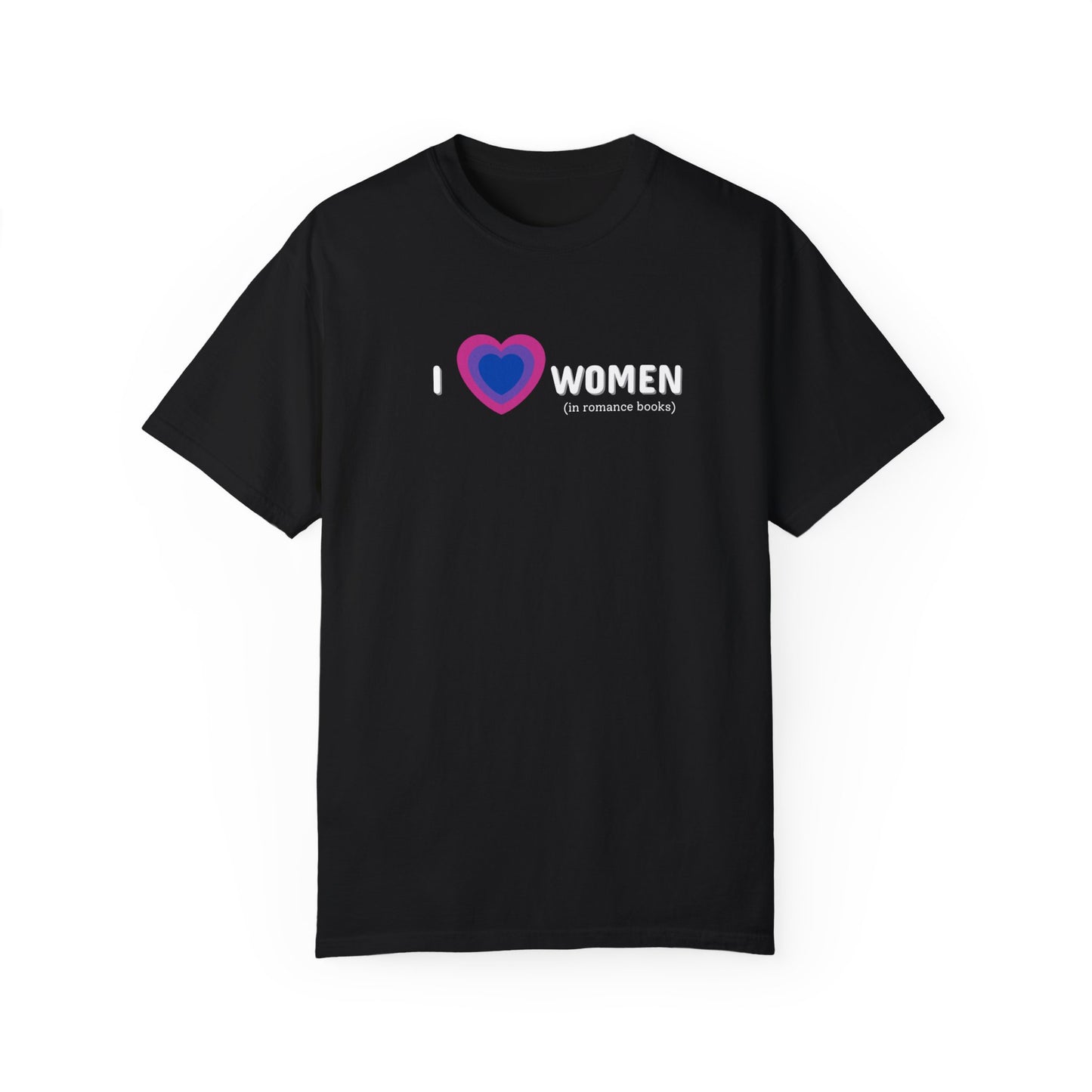I Heart Women Bi Flag Tee