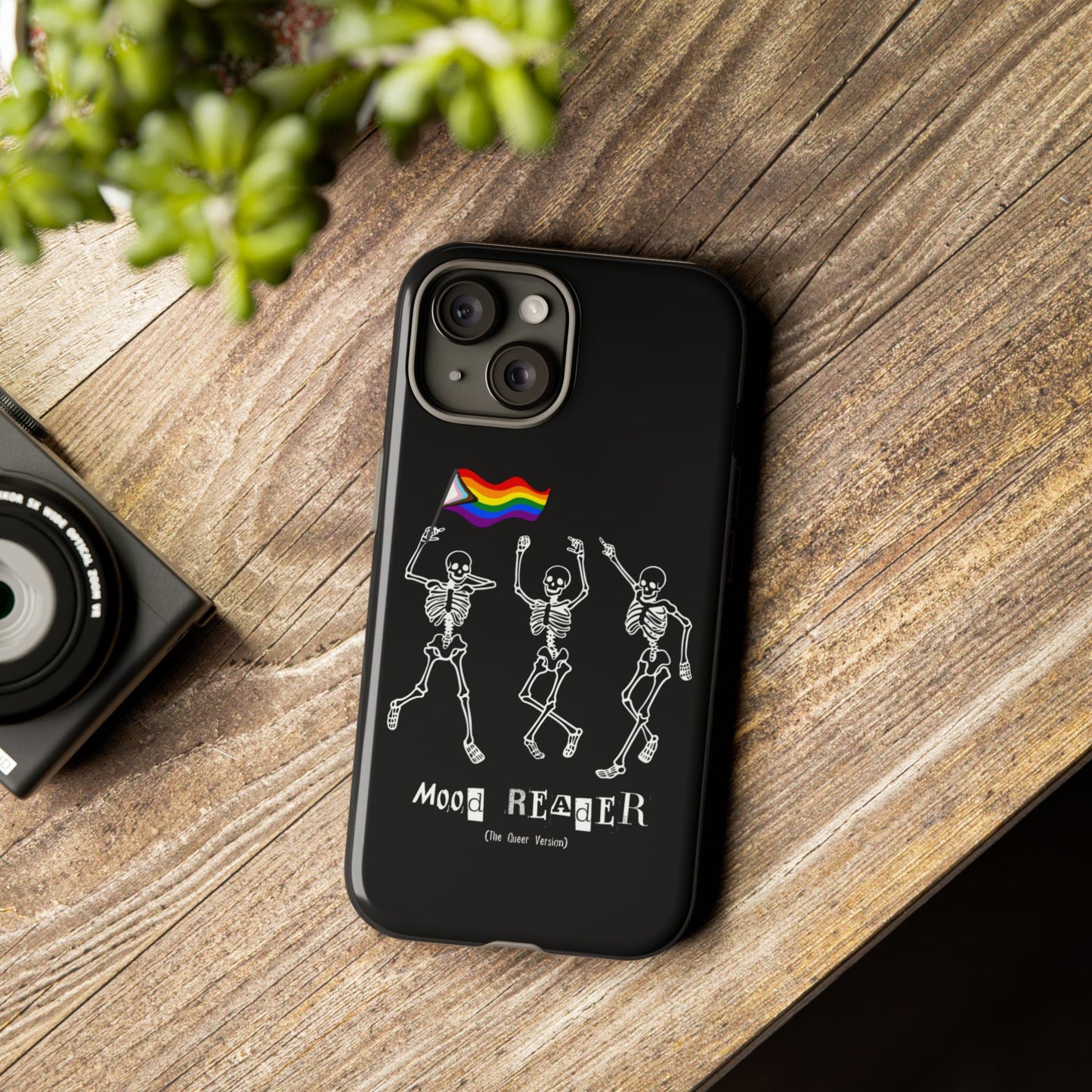 Mood Reader Skeletons Queer Phone Case