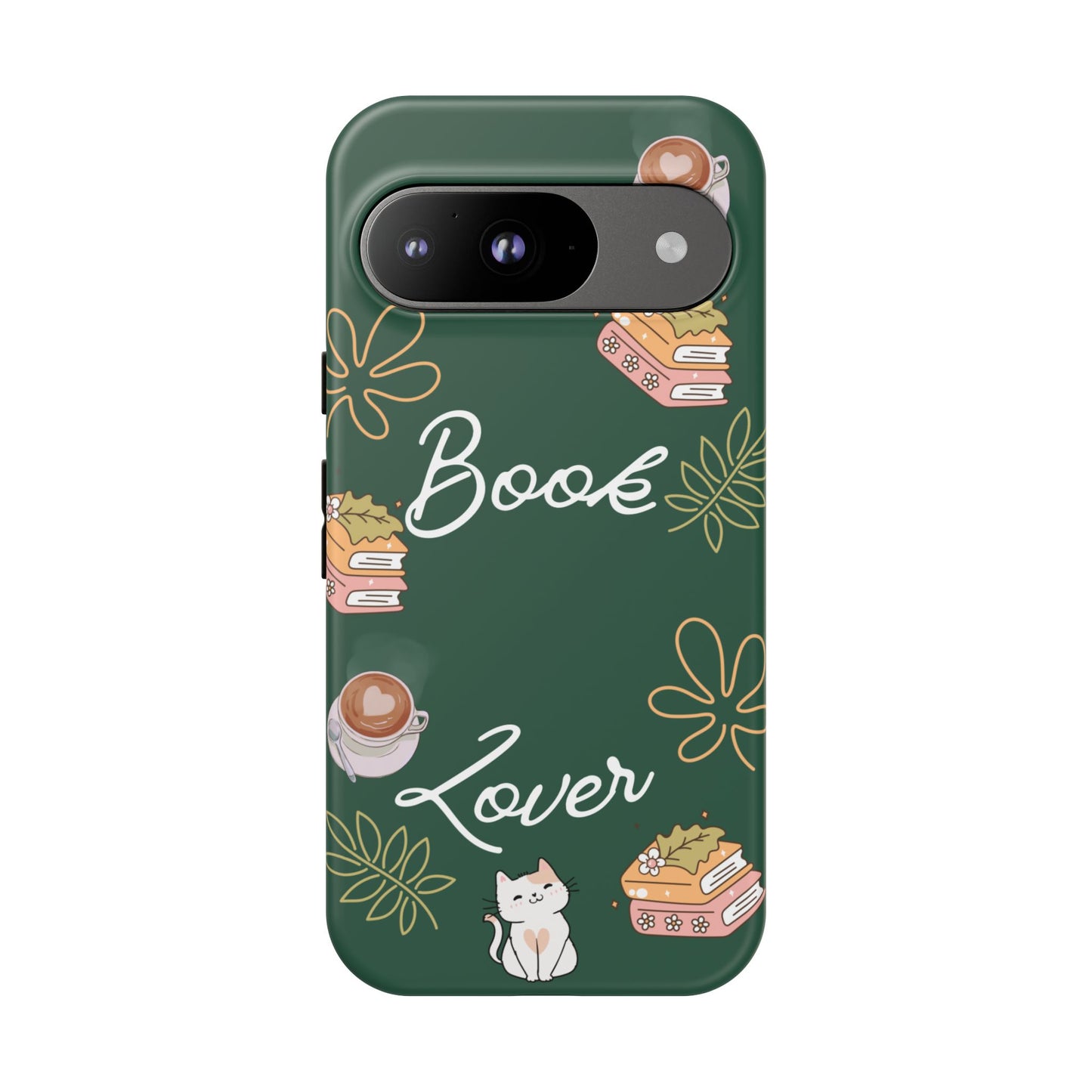 Book Lover Green Phone Case
