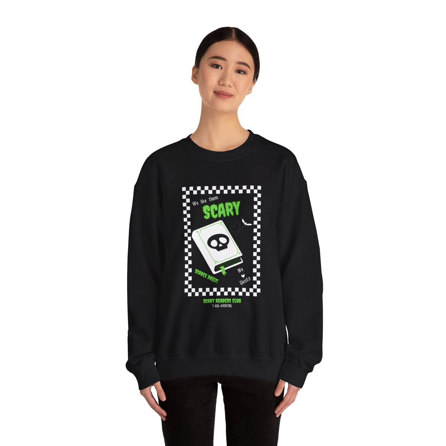 Scary Readers Club Ad Crewneck