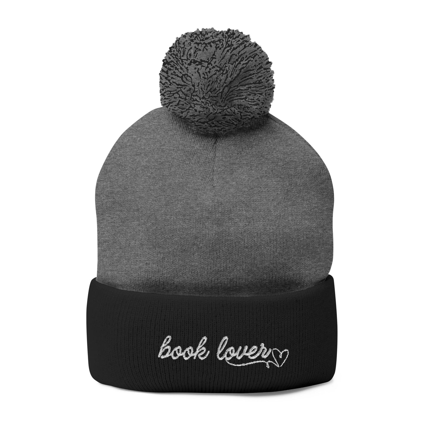 Book Lover Pom Pom Beanie