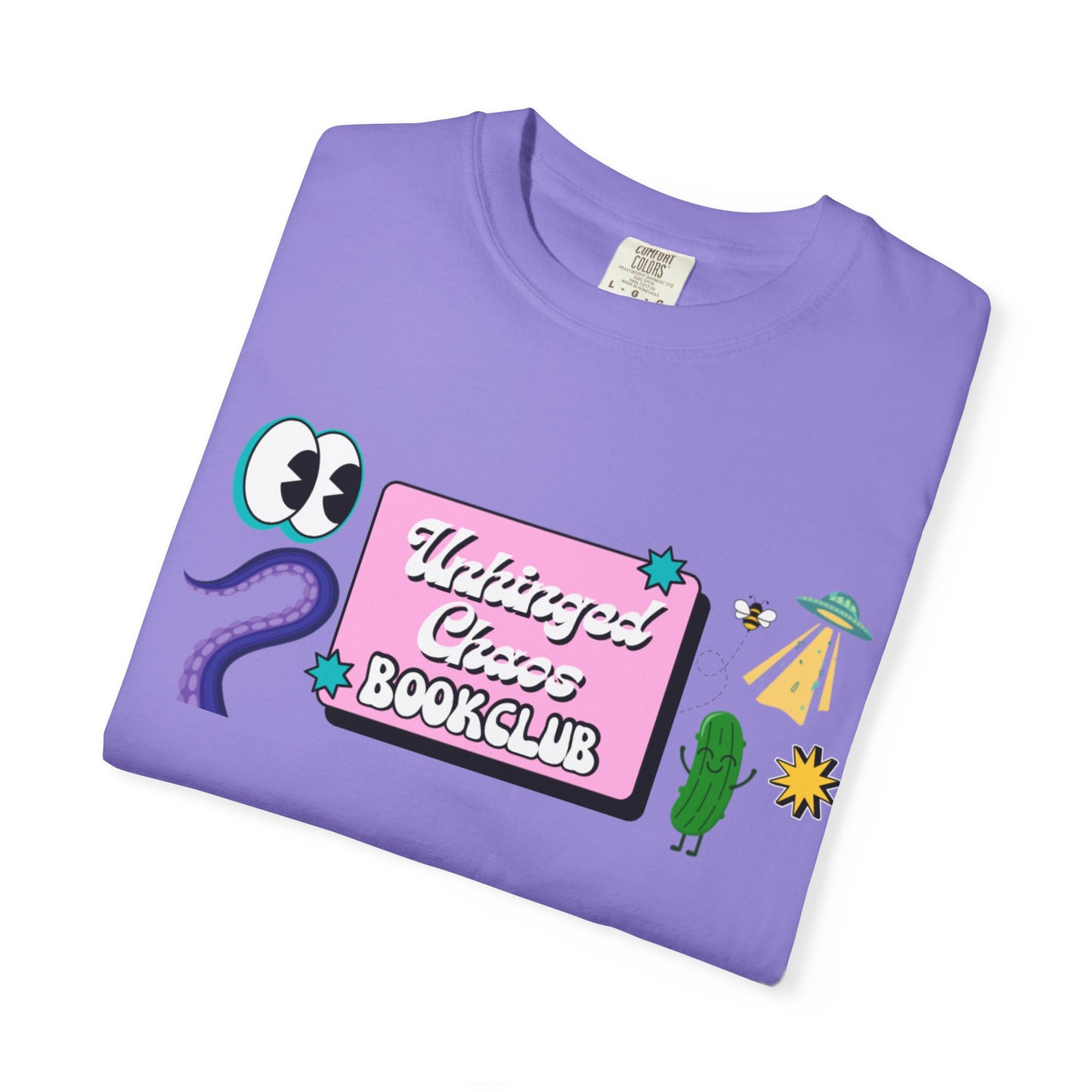 Unhinged Chaos Bookclub Tee
