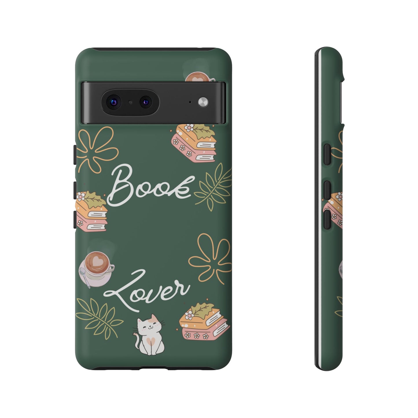 Book Lover Green Phone Case