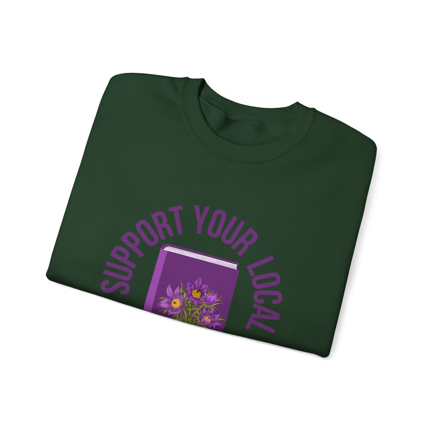Support Your Local Reader SD Crewneck