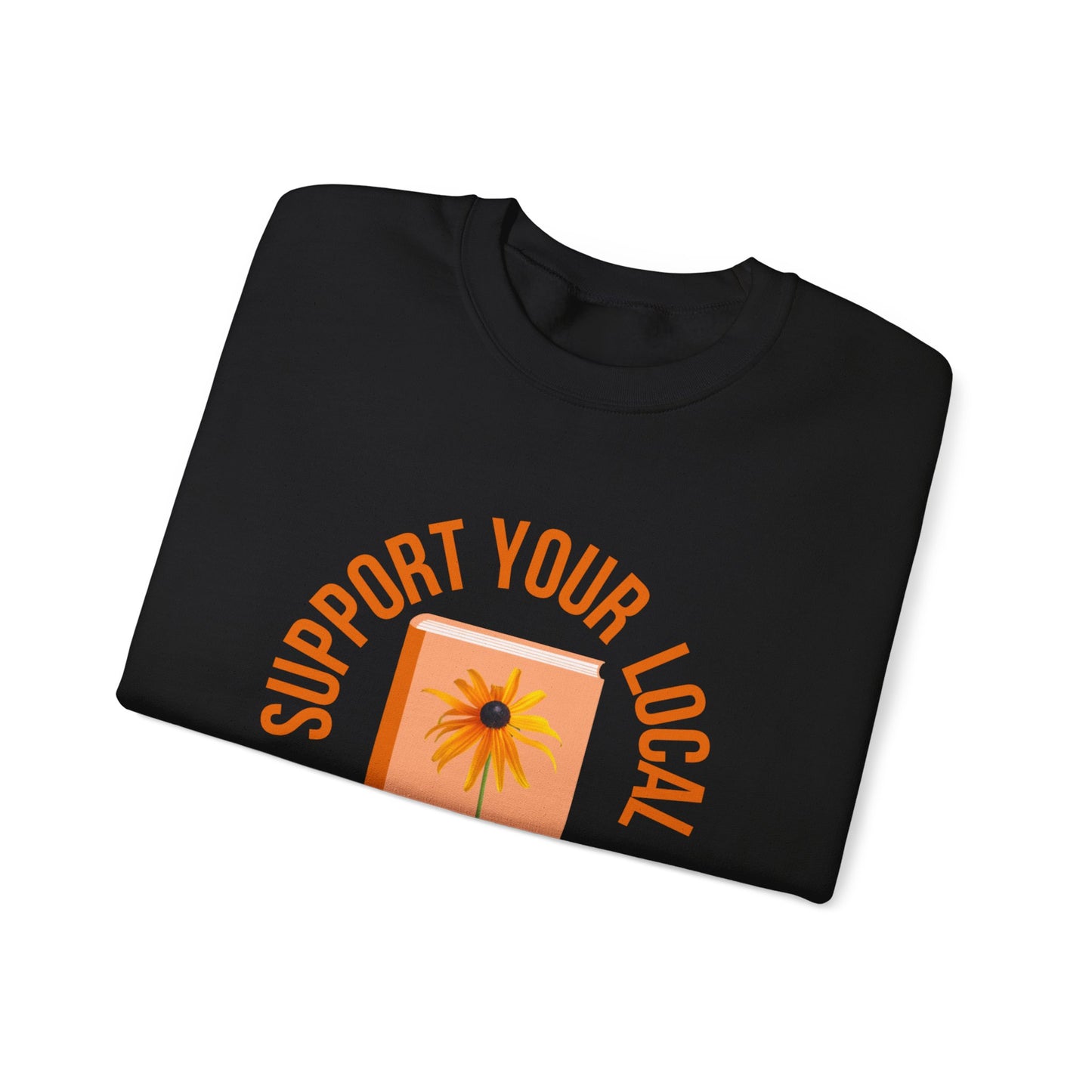 Support Your Local Reader MD Crewneck