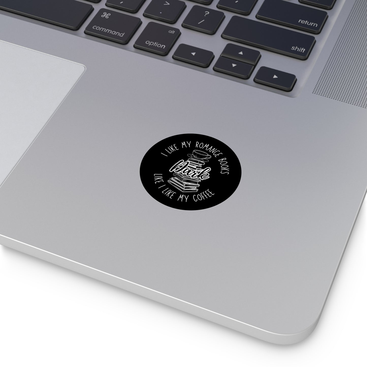 Dark Coffee & Books Sticker