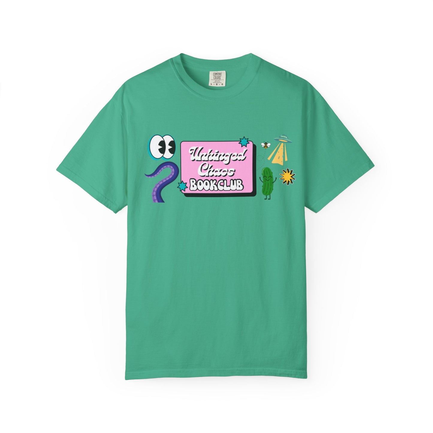 Unhinged Chaos Bookclub Tee