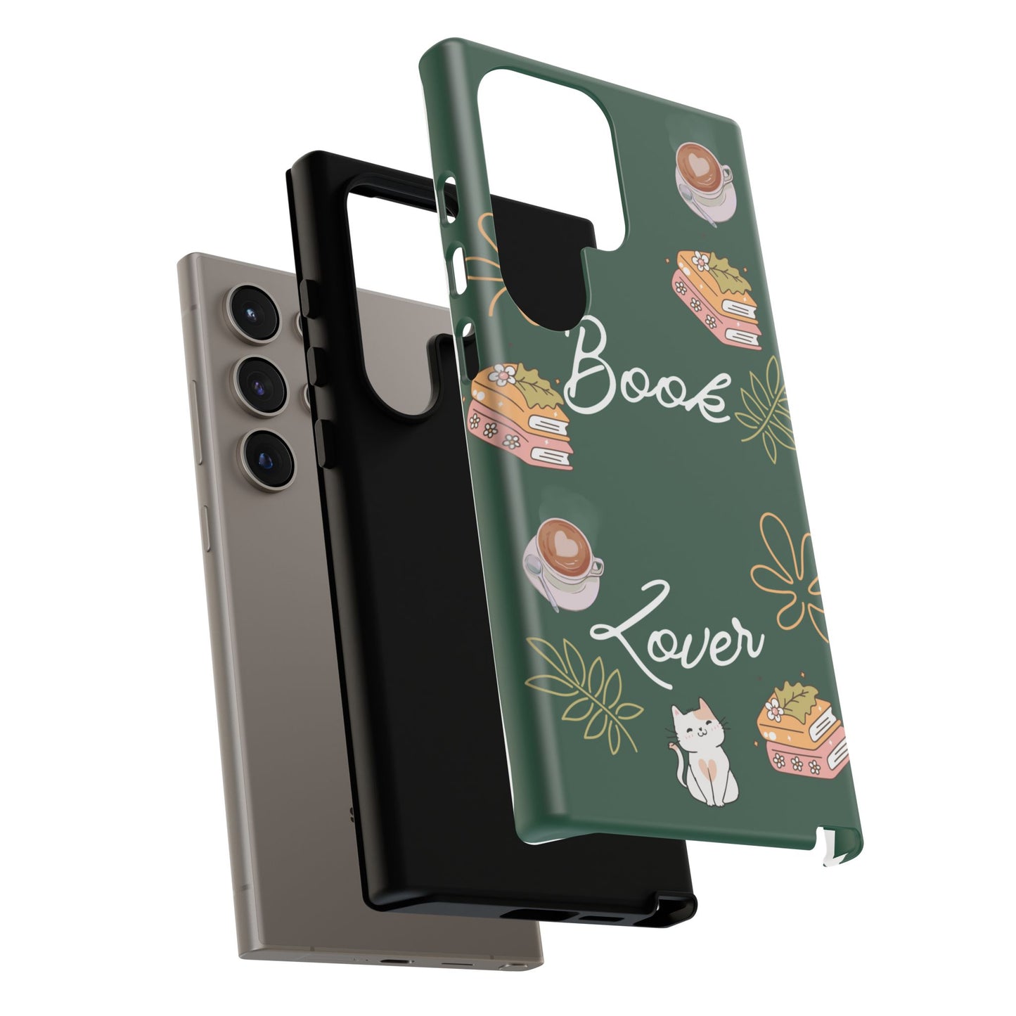 Book Lover Green Phone Case