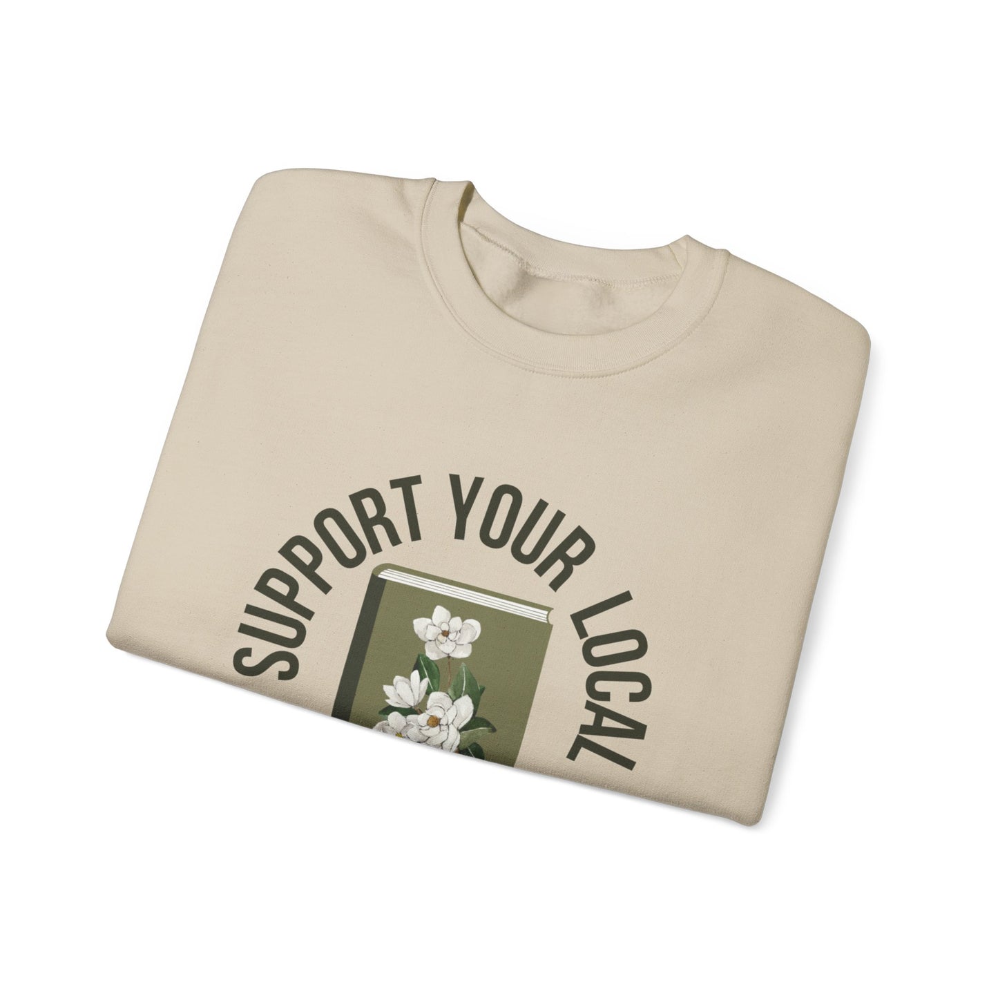 Support Your Local Reader LA Crewneck