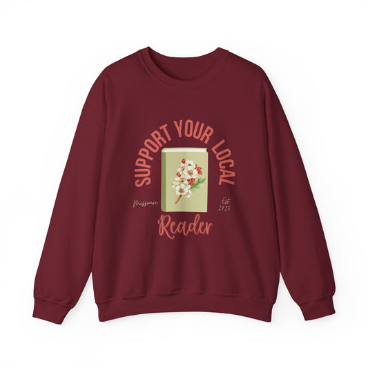 Support Your Local Reader MO Crewneck