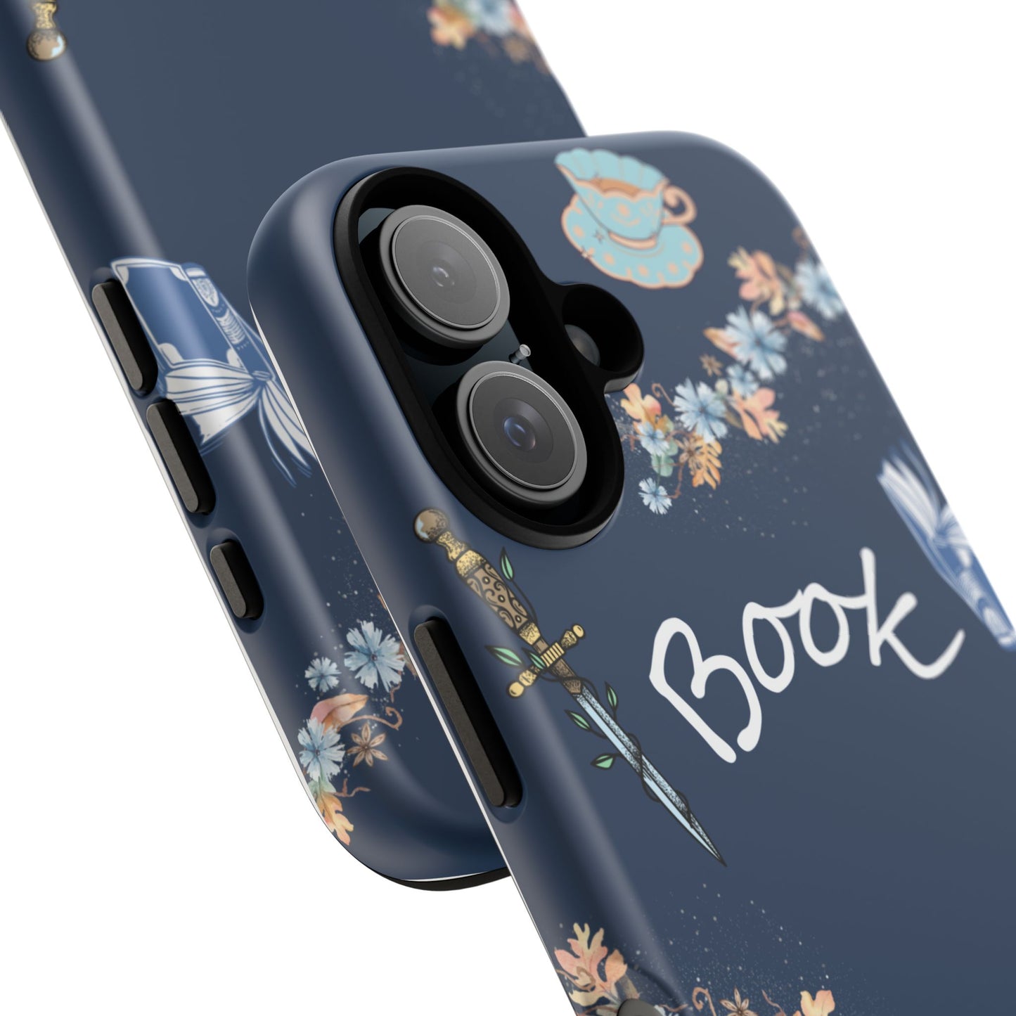 Book Lover Navy Phone Case