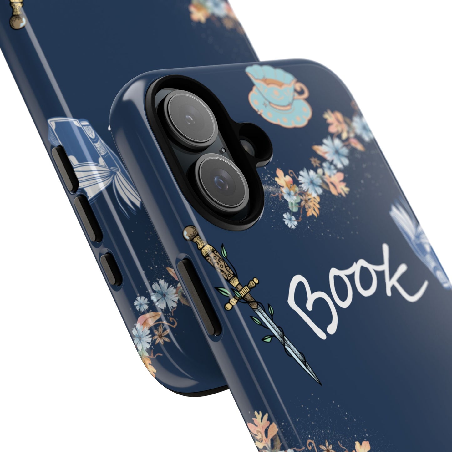 Book Lover Navy Phone Case