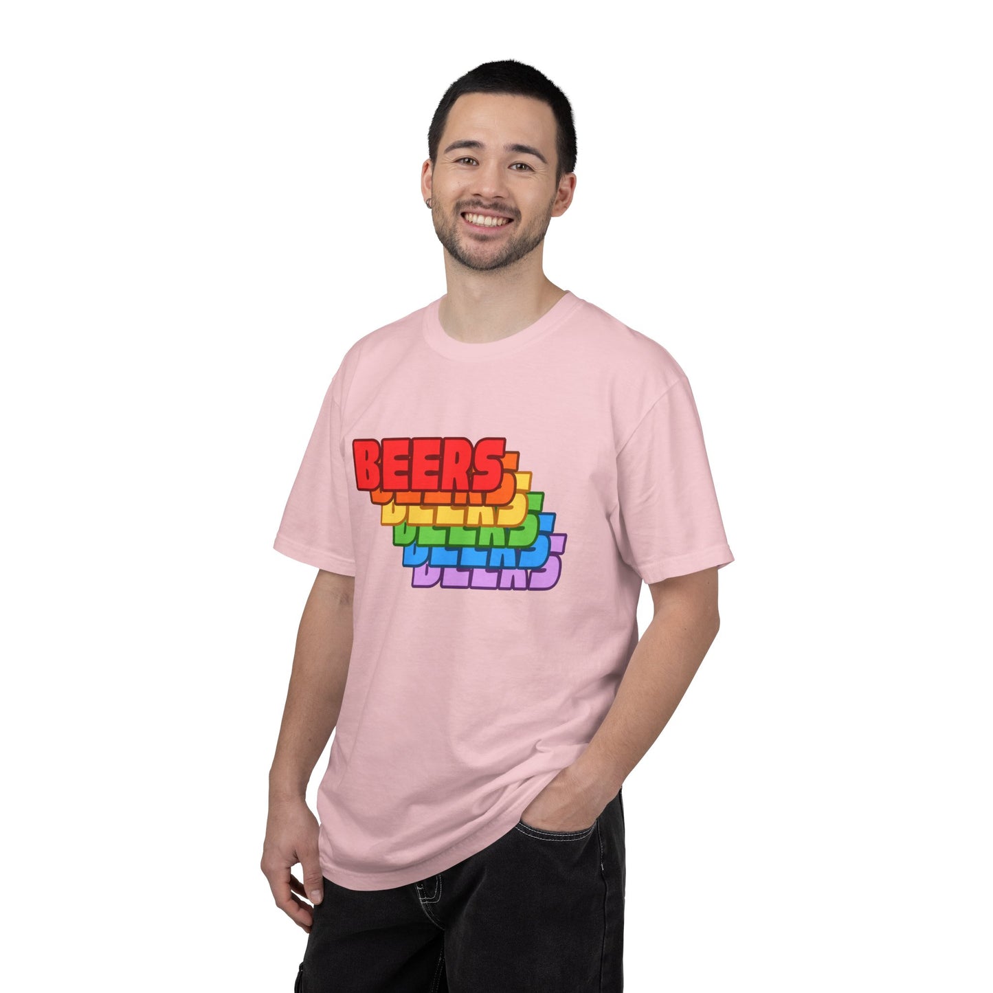 BEERS Rainbow Retro Tee