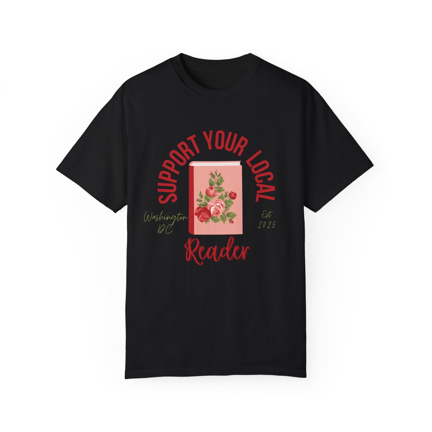 Support Your Local Reader DC Tee