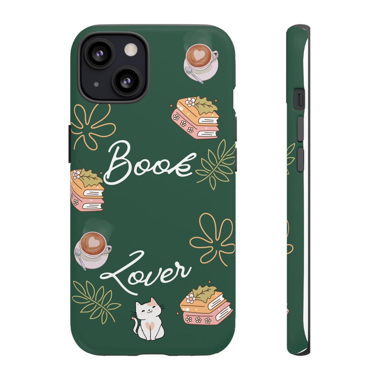 Book Lover Green Phone Case