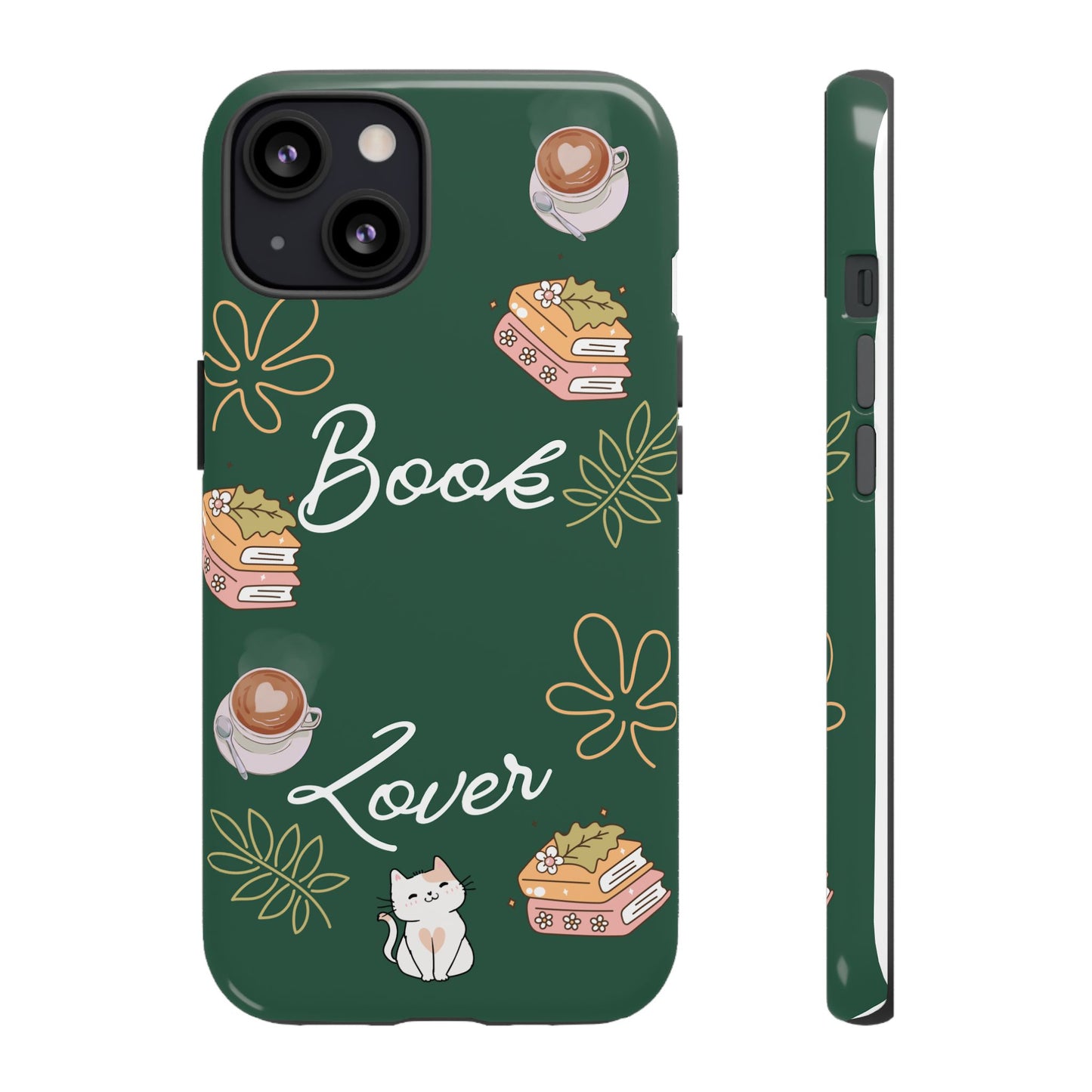 Book Lover Green Phone Case