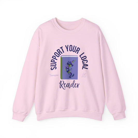Support Your Local Reader TN Crewneck