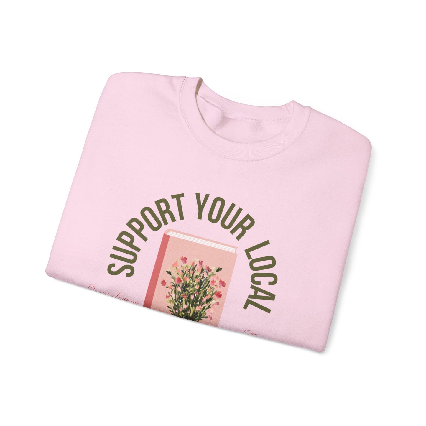 Support Your Local Reader PA Crewneck
