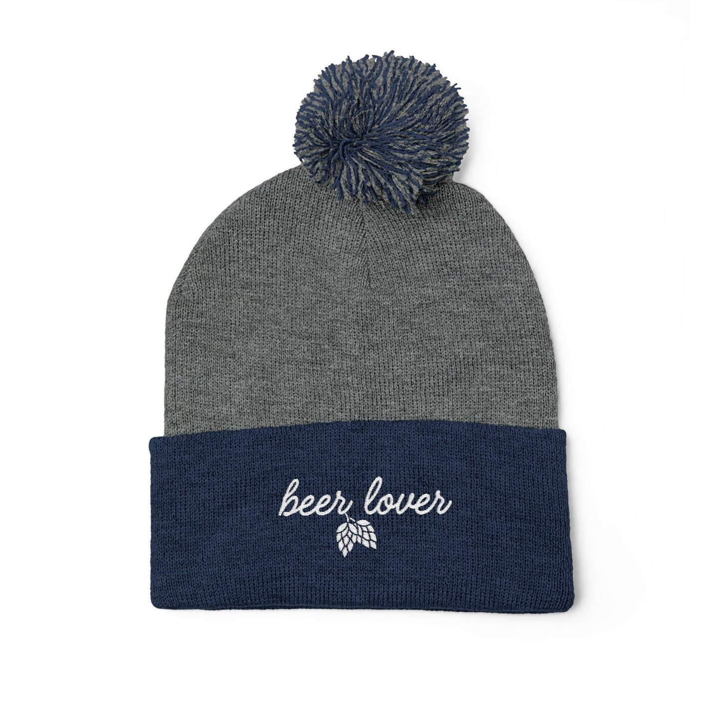 Beer Lover Pom Pom Beanie