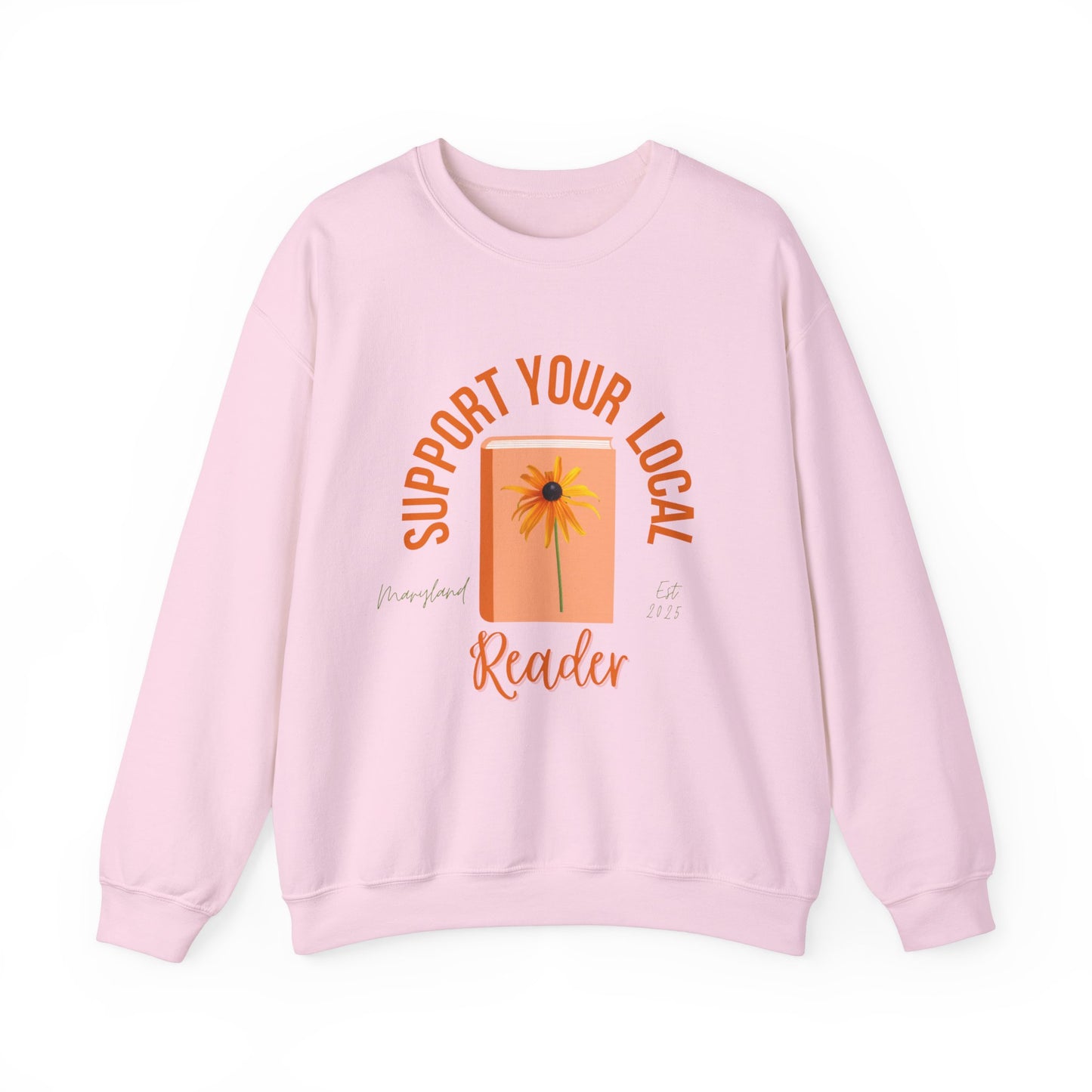 Support Your Local Reader MD Crewneck