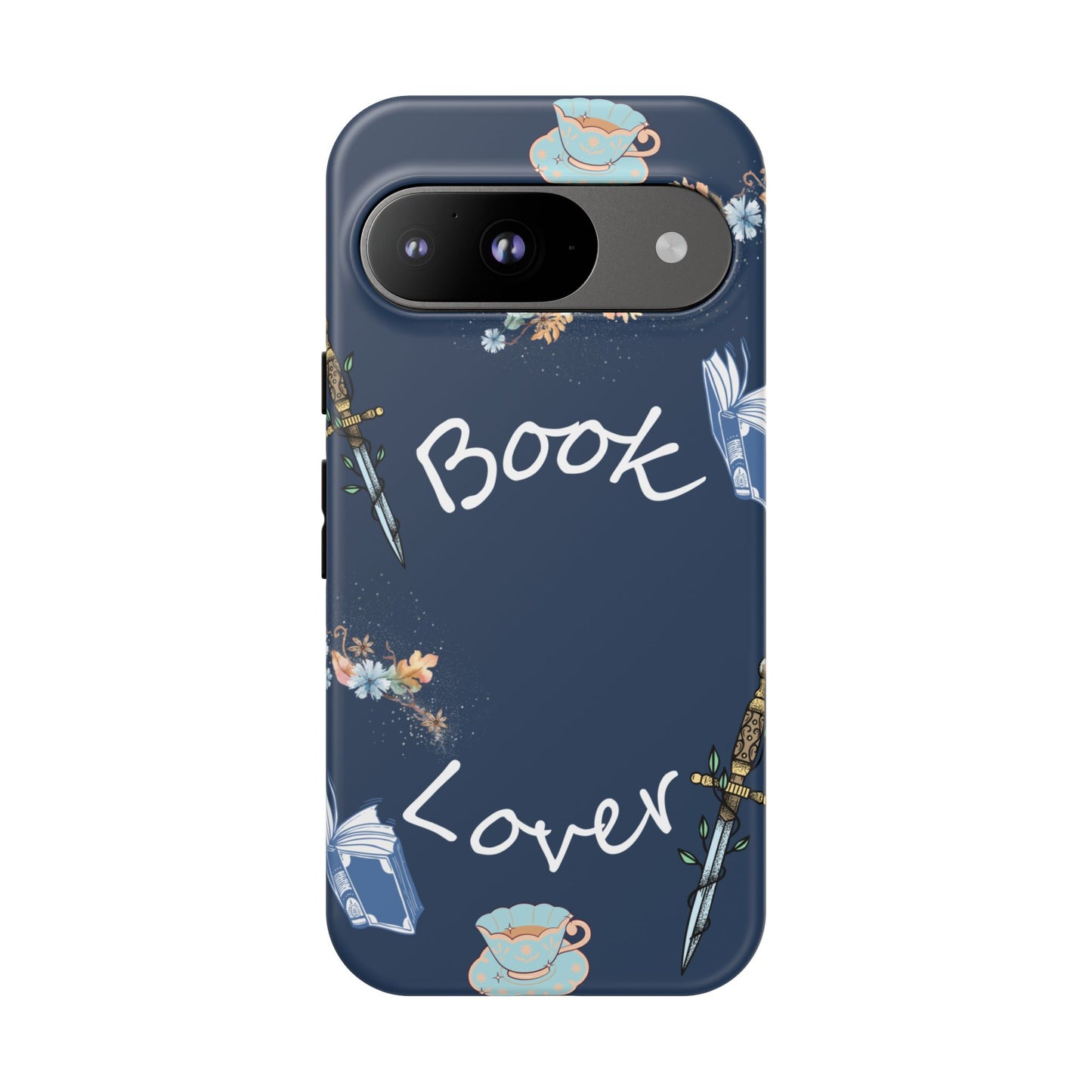 Book Lover Navy Phone Case