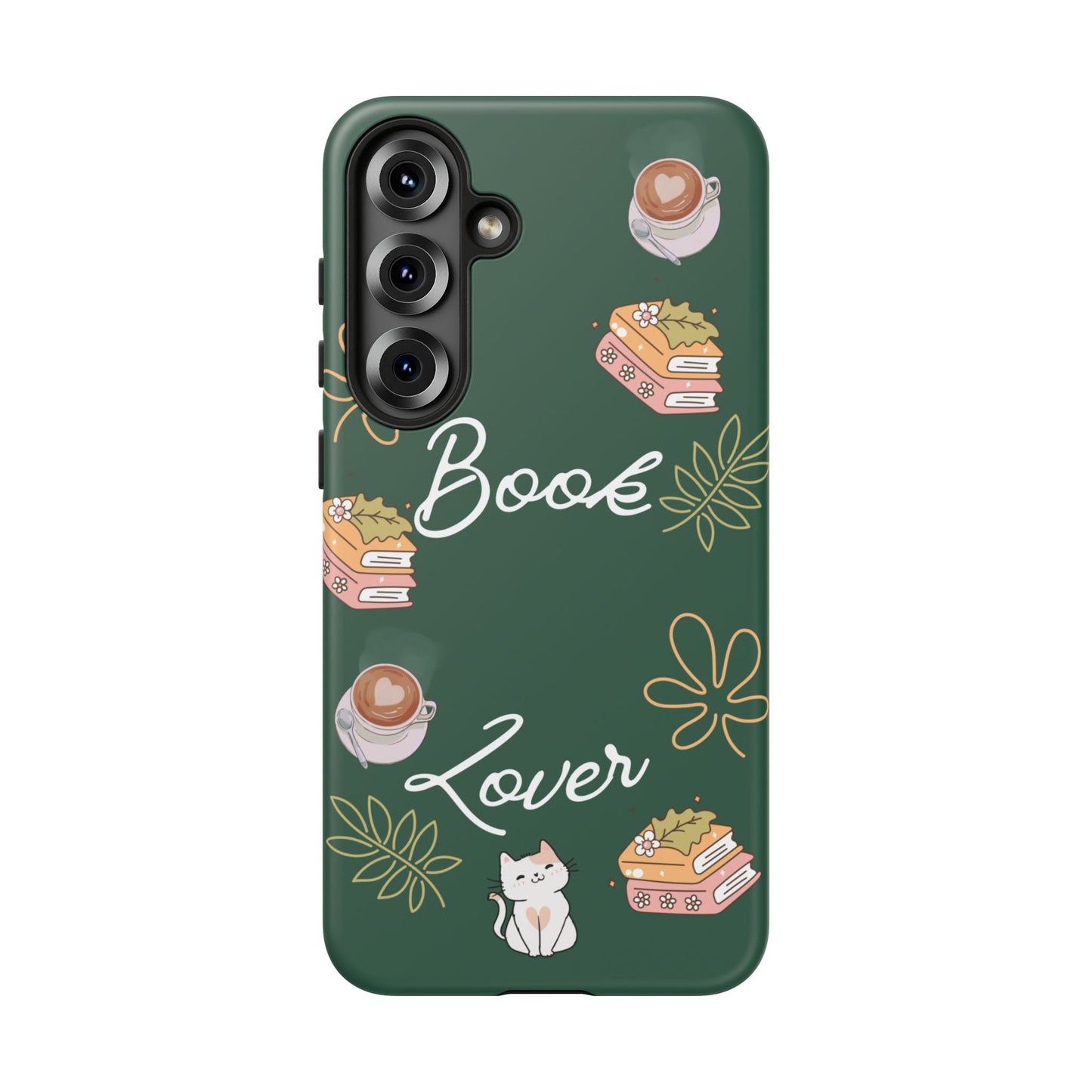 Book Lover Green Phone Case