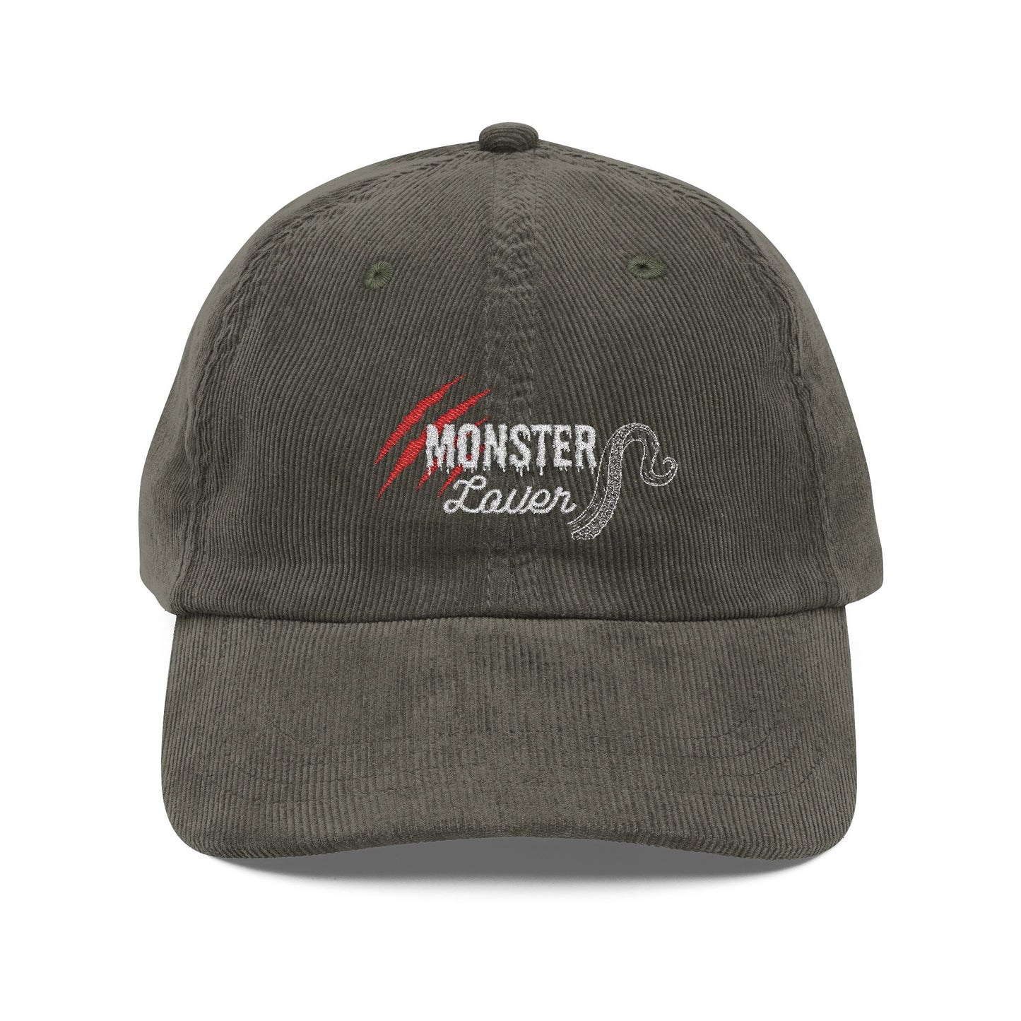 Monster Lover Vintage Embroidered Hat
