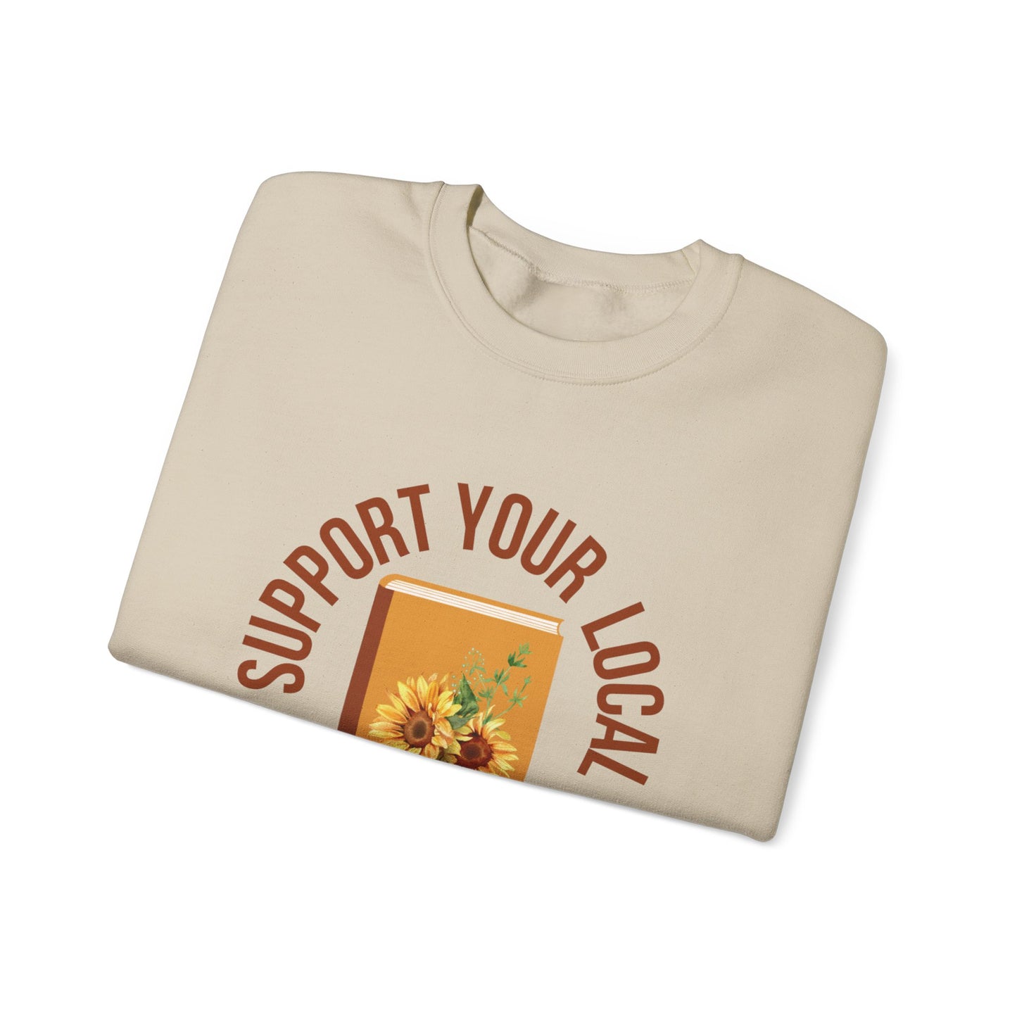 Support Your Local Reader KS Crewneck