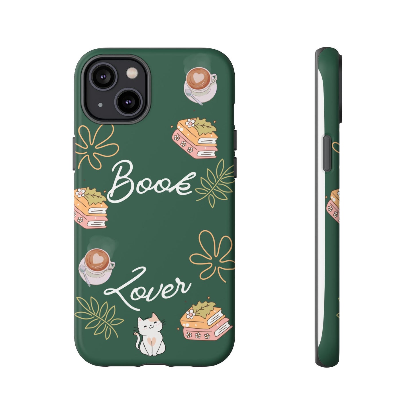 Book Lover Green Phone Case