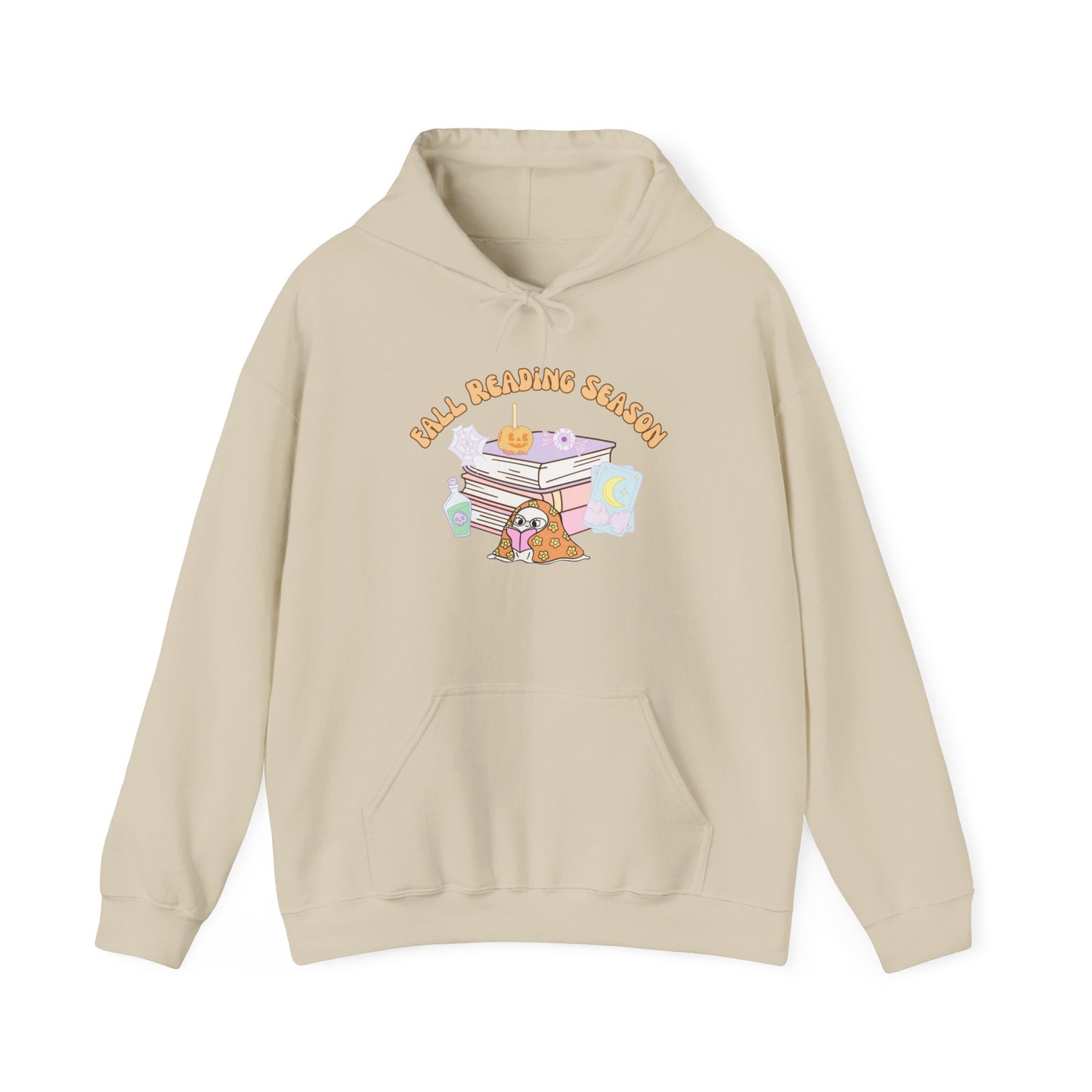 Fall Reading Season Pastel Hoodie