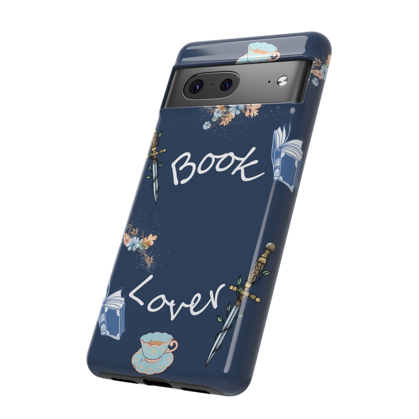 Book Lover Navy Phone Case