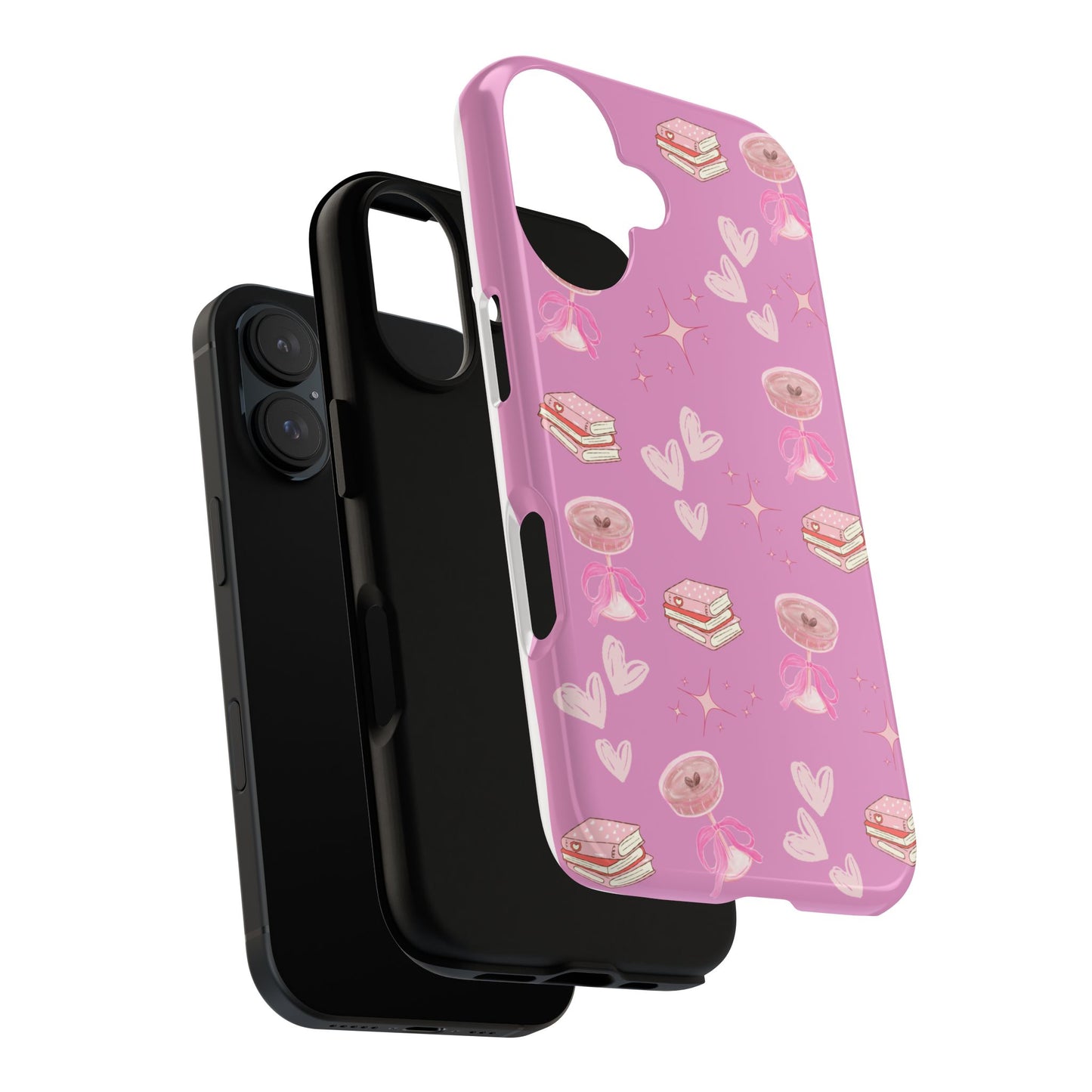 Pink Bookish Espresso Martini Phone Case