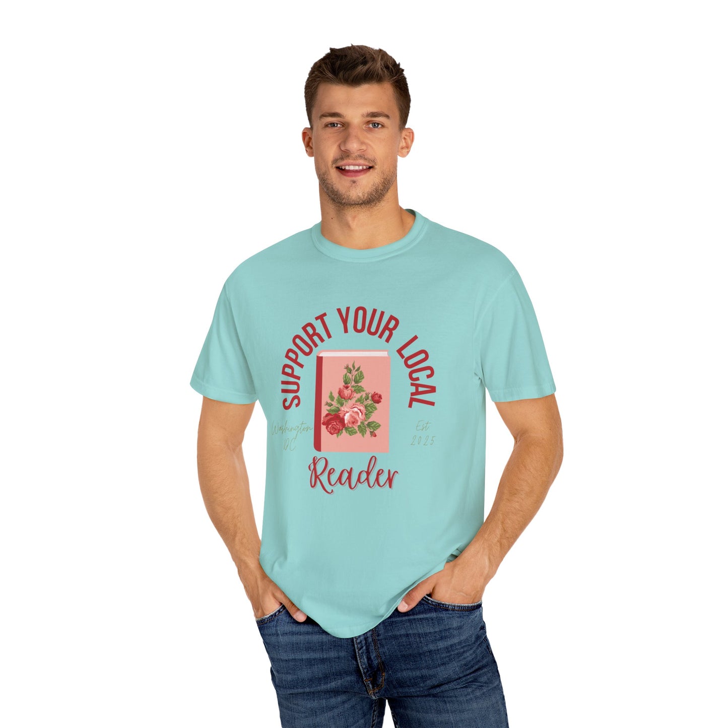 Support Your Local Reader DC Tee