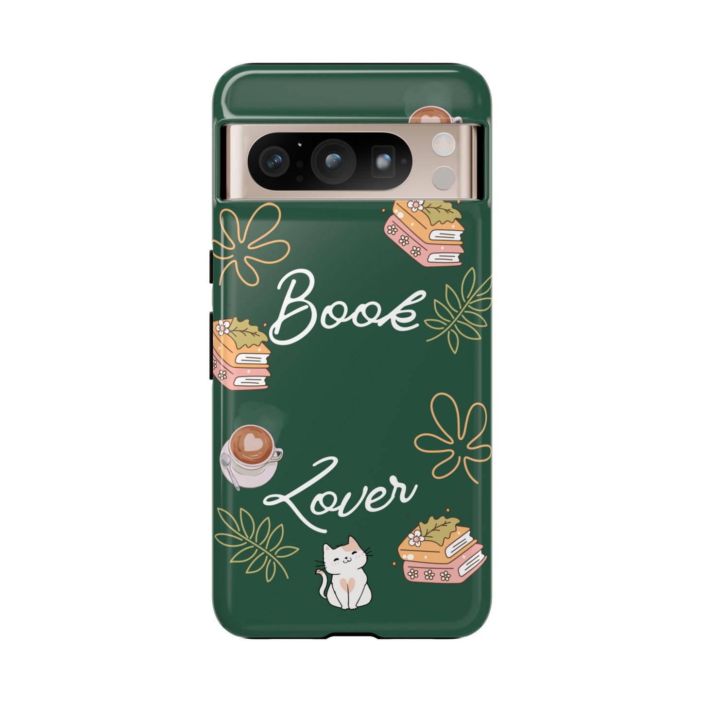Book Lover Green Phone Case