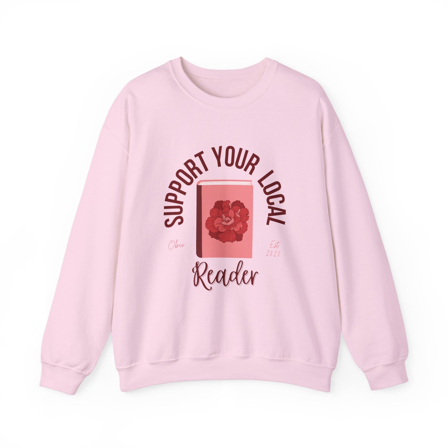 Support Your Local Reader OH Crewneck