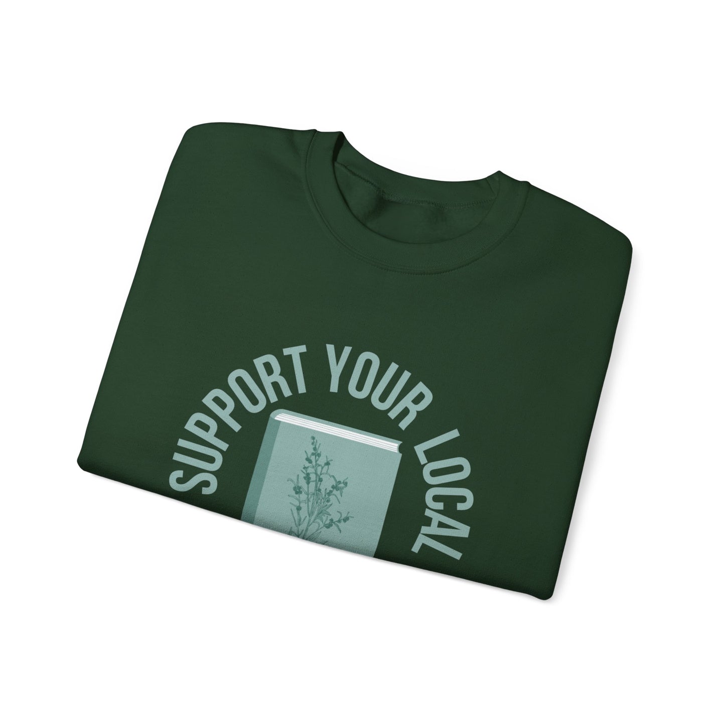 Support Your Local Reader NV Crewneck