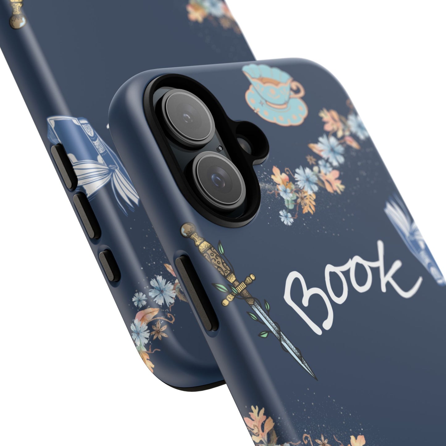 Book Lover Navy Phone Case