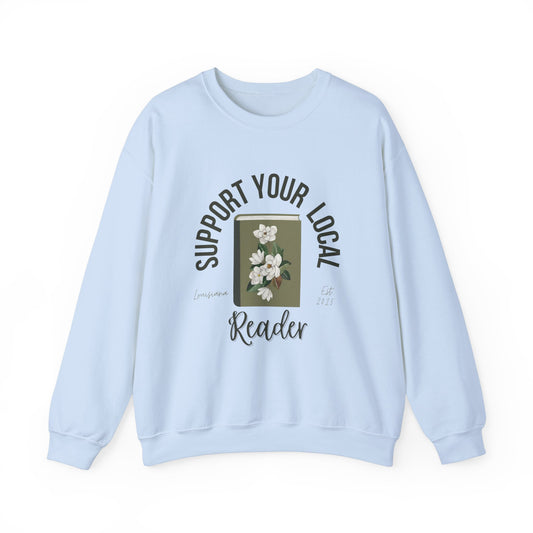 Support Your Local Reader LA Crewneck