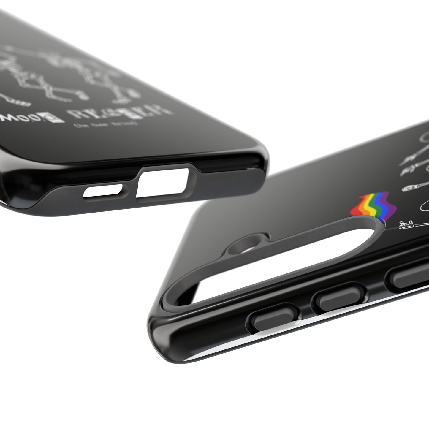 Mood Reader Skeletons Queer Phone Case